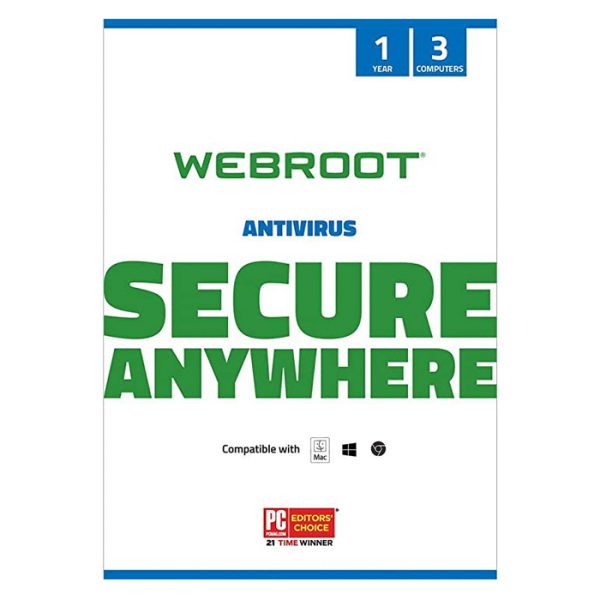 Webroot SecureAnywhere Antivirus 3 DEV/ 1 YEAR
