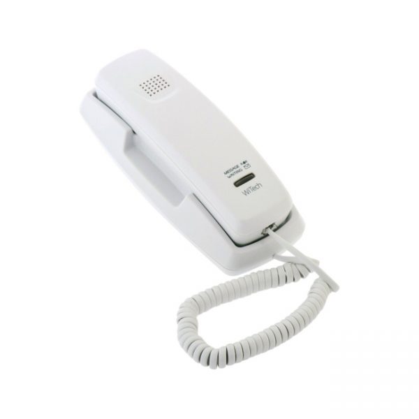WT-1020 WiTech Aπλή τηλεφωνική συσκευή λευκή